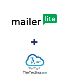 Einbindung von MailerLite und TheTexting