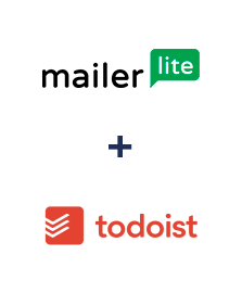 Einbindung von MailerLite und Todoist