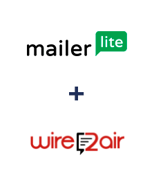 Einbindung von MailerLite und Wire2Air