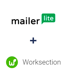 Einbindung von MailerLite und Worksection