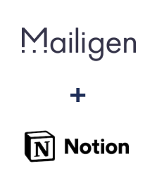 Einbindung von Mailigen und Notion