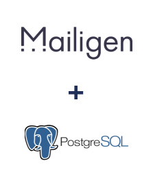 Einbindung von Mailigen und PostgreSQL