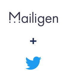 Einbindung von Mailigen und Twitter