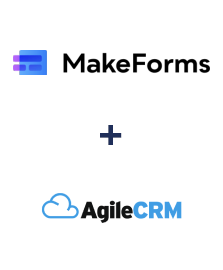 Einbindung von MakeForms und Agile CRM