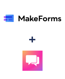 Einbindung von MakeForms und ClickSend