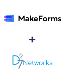 Einbindung von MakeForms und D7 Networks