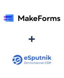 Einbindung von MakeForms und eSputnik