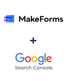 Einbindung von MakeForms und Google Search Console