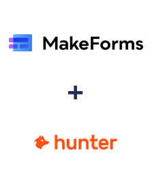 Einbindung von MakeForms und Hunter.io