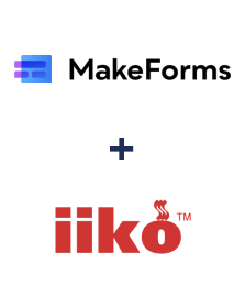 Einbindung von MakeForms und iiko