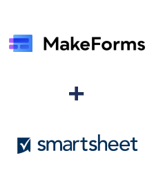 Einbindung von MakeForms und Smartsheet