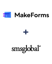 Einbindung von MakeForms und SMSGlobal