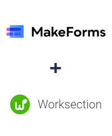 Einbindung von MakeForms und Worksection