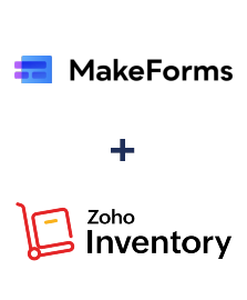 Einbindung von MakeForms und ZOHO Inventory