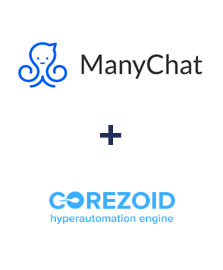 Einbindung von ManyChat und Corezoid