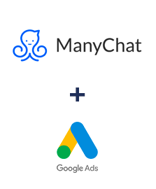 Einbindung von ManyChat und Google Ads