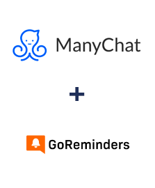 Einbindung von ManyChat und GoReminders