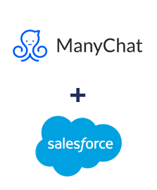 Einbindung von ManyChat und Salesforce CRM