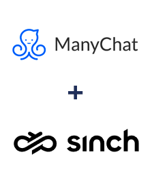 Einbindung von ManyChat und Sinch