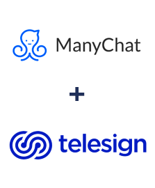 Einbindung von ManyChat und Telesign