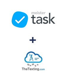 Einbindung von MeisterTask und TheTexting