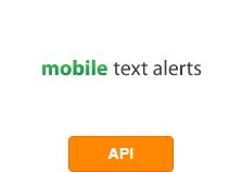 Integration von Mobile Text Alerts mit anderen Systemen  von API