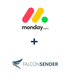 Einbindung von Monday.com und FalconSender