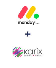 Einbindung von Monday.com und Karix