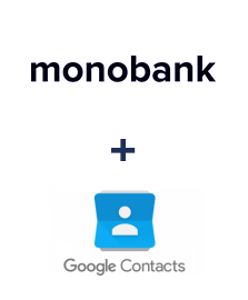 Einbindung von Monobank und Google Contacts