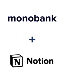 Einbindung von Monobank und Notion