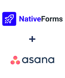 Einbindung von NativeForms und Asana