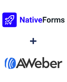 Einbindung von NativeForms und AWeber