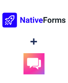 Einbindung von NativeForms und ClickSend