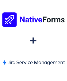 Einbindung von NativeForms und Jira Service Management