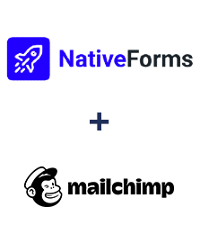 Einbindung von NativeForms und MailChimp