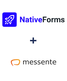 Einbindung von NativeForms und Messente