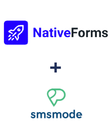 Einbindung von NativeForms und smsmode