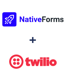 Einbindung von NativeForms und Twilio