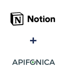 Einbindung von Notion und Apifonica