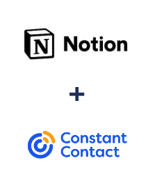 Einbindung von Notion und Constant Contact