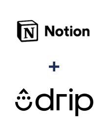 Einbindung von Notion und Drip