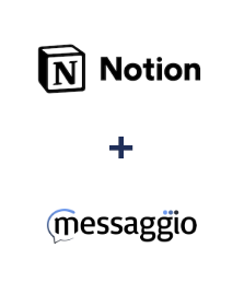 Einbindung von Notion und Messaggio