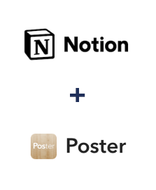 Einbindung von Notion und Poster