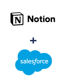 Einbindung von Notion und Salesforce CRM