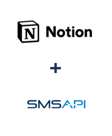 Einbindung von Notion und SMSAPI