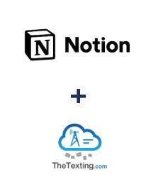 Einbindung von Notion und TheTexting