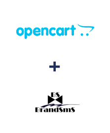 Einbindung von Opencart und BrandSMS 