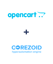 Einbindung von Opencart und Corezoid