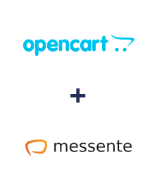 Einbindung von Opencart und Messente