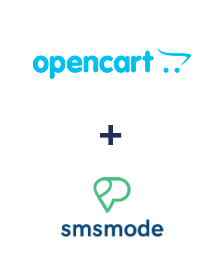 Einbindung von Opencart und smsmode